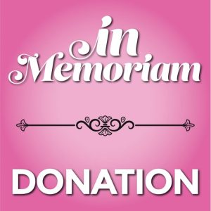 In Memoriam Donation