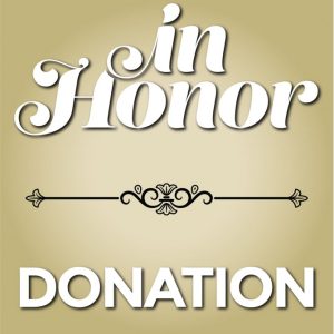 In Honor Donation